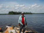DentonDoc at east end of Cocos Lake