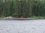 Camp near Cocos Lake