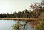 Frost Lake beach, 22-day trip, 1992.