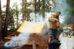 Breakfast on Sawbill Lake, June 1992