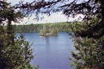 View of Vista Lake, 1992.