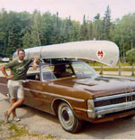 Spartan1 at the end of our 1971 Namakan Loop Trip. He was 26 years old.