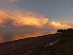 Sunset over Lake Superior, June 2022