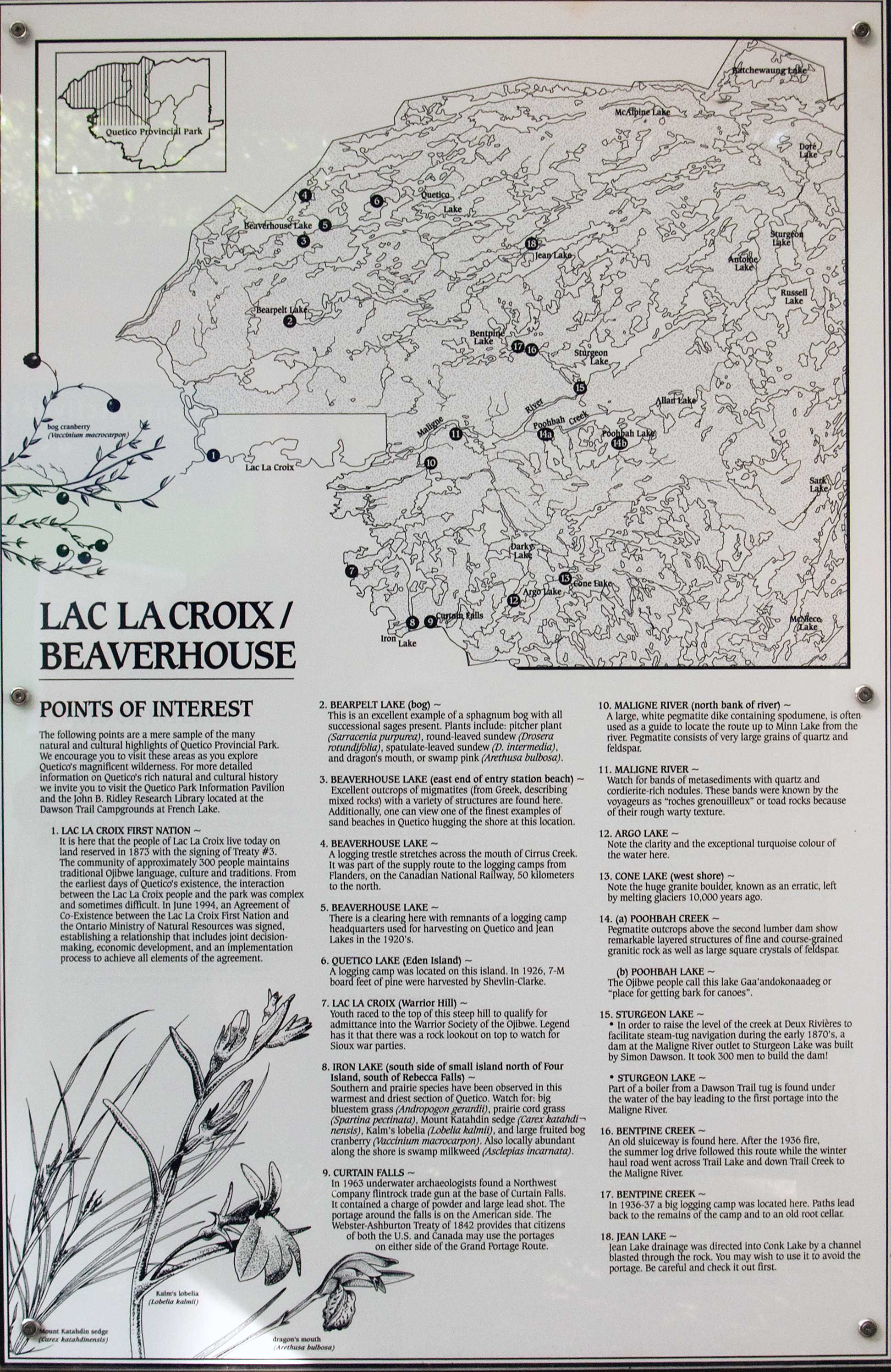 Quetico - Lac Lacroix / Beaverhouse Highlights