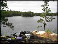 Campsite view